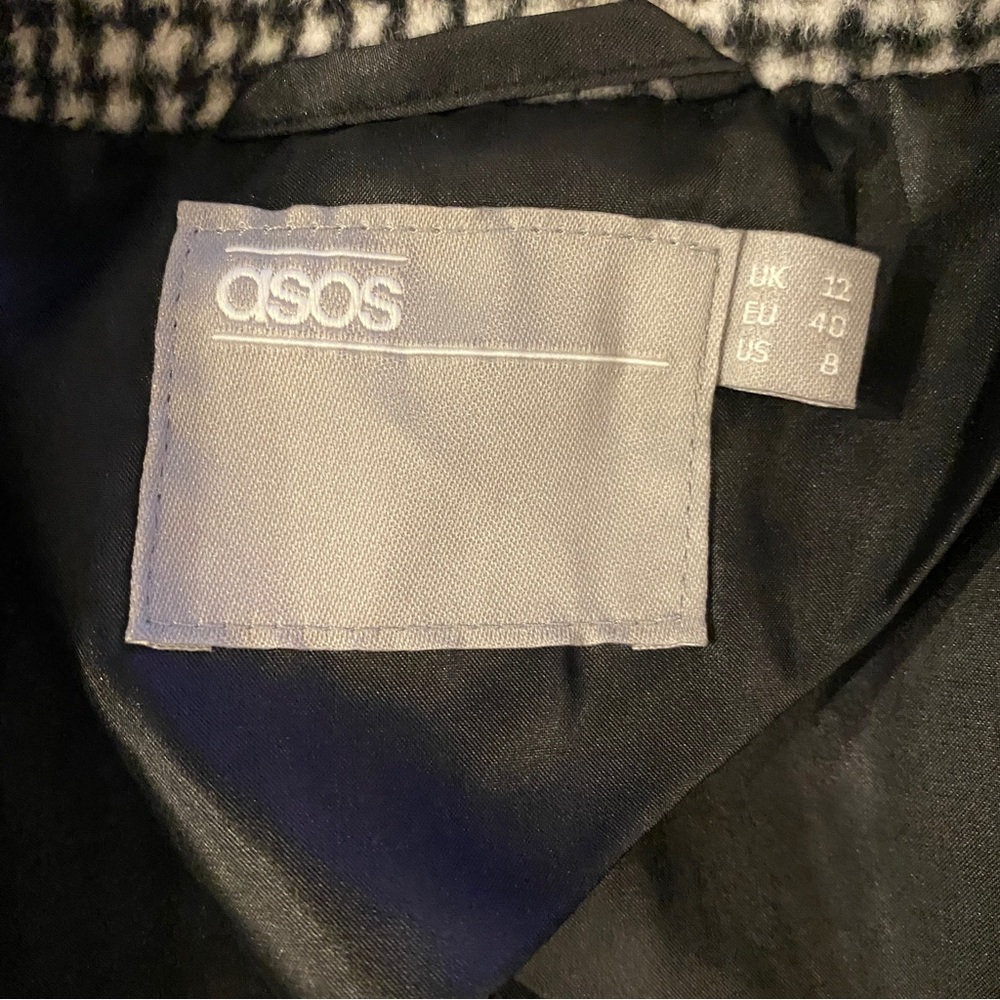 ASOS Check Coat - Picture 3 of 8